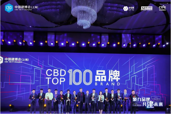 祝賀萬磊 | 上海建博會首日,萬磊獲TOP品牌之譽!